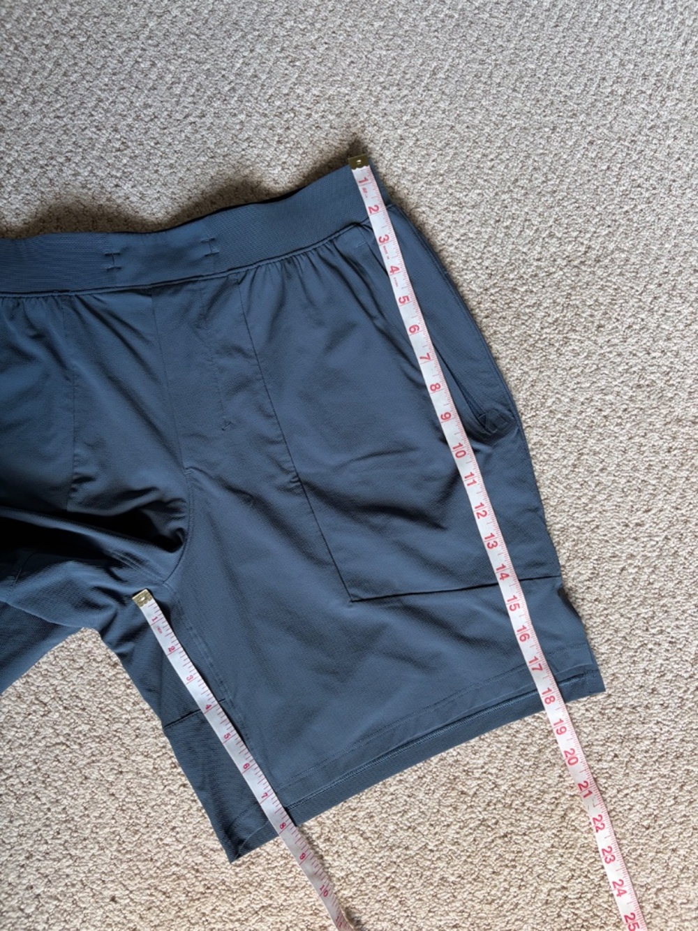 Lululemon men shorts License to Train Linerless 7" Large - Picture 8 of 15